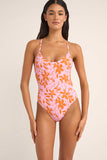 RH BORA BORA FLORAL CROSS BACK ONE PIECE