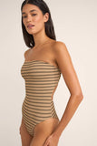 RH SOL STRIPE STRAPLESS ONE PIECE