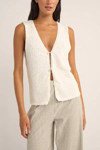 RH ADELE LONGLINE KNIT VEST