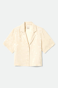 BX SILKY SS JACQUARD BUTTON DOWN