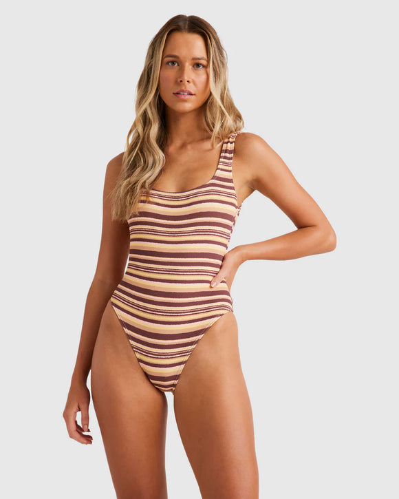 BB BEACH WAVES SQUARE TANKER ONE PIECE